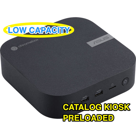 Chromebox 5 (Intel Celeron), Low Capacity, Catalog Kiosk App Preloaded